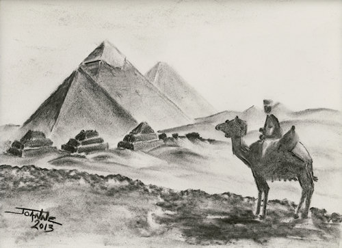 Giza Copyright Joanne Howard 2013